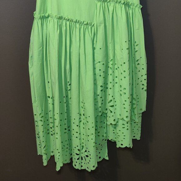 RHODE Bright Green Midi Dress - Picture 11 of 14